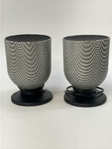 SoundBites 5x4&quot; Rotating Head Surround Sound Speakers Light Carbon Fiber... - $28.04