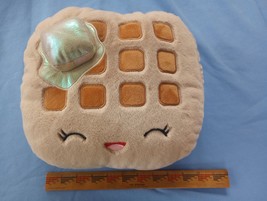 Jazwares Russ Snackeez Waffle Plush With Butter RARE 8&quot; Breakfast Food P... - $12.00