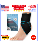 Dr. Arthritis Ankle Brace Blue Stabilizing Support Sleeve for Men &amp; Wome... - $9.49