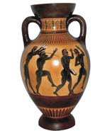 Panathenaic Amphorae Amphora Olympic athletes Vase Ancient Greek Reprodu... - $675.47 CAD