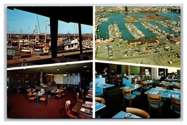The Wharf Restaurant Multiview Seattle Washington WA UNP Chrome Postcard K17 - £2.33 GBP