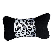 Car Seat Neck Pillow Headrest Cushion for Neck Support Washable Snow Leo... - £9.76 GBP