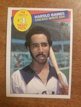 1985 Topps Harold Baines #1 Draft Pick 1977 #275 Chicago White Sox FREE SHIPPING - £1.40 GBP