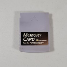 Sony PlayStation PS1 Memory Card Performance Gray - $10.96