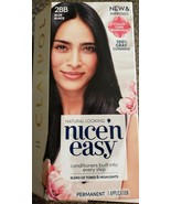 Clairol Natural Looking Nice &#39;n Easy Permanent Hair Color 2BB Blue Black - £11.77 GBP