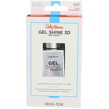 Sally Hansen Gel Shine 3D Top Coat Clear 0.45 Ounce (13.3ml) (2 Pack) - $11.14