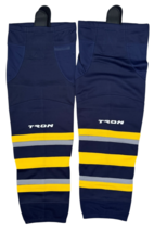 NEW TRON Mens Hockey Socks Blue Gold Gray 30&quot; - $14.84