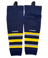 NEW TRON Mens Hockey Socks Blue Gold Gray 30&quot; - $14.84