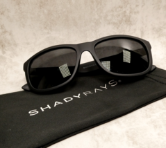 Shady Rays Matte Black Polarized Sunglasses w/Dust Bag - Extreme SX-05 5... - $39.55
