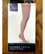 Sigvaris Dynaven Thigh High Compression Stockings 20-30 mmHg, Unisex Ope... - $729.17 MXN