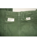 US Army sateen utility trousers button fly Vietnam era 44X31 (THIRTY-ONE... - $68.35 CAD