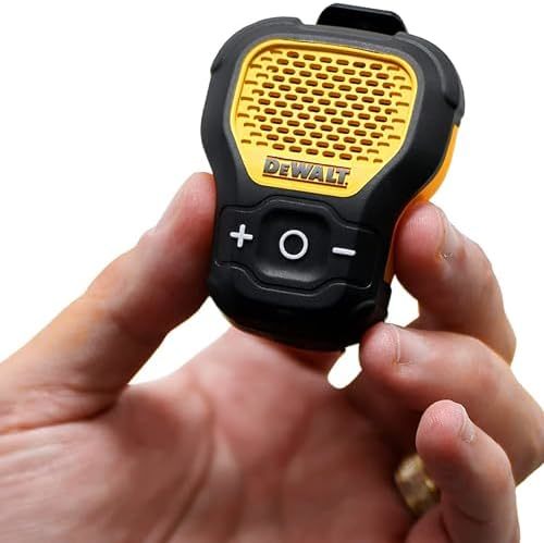 Clip-On Waterproof Bluetooth Speaker with Built-in Mic for Hands-Free Use
