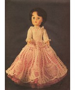 Vintage 1984 Pineapple Crochet 20&quot; Bed Doll Plant Hanger Pattern Only  - €6,02 EUR