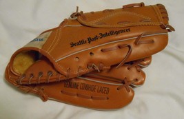 Seattle Mariners Seattle Post Intelligencer Rainier Bank youth baseball glove - £23.97 GBP
