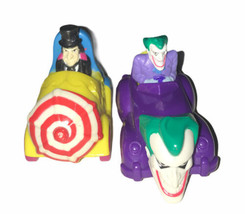 Batman The Animated Series McDonalds Toys - Joker &amp; Penguin 1993 - £2.67 GBP