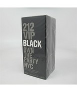 212 VIP BLACK OWN THE PARTY by Carolina Herrera 200 ml/6.8 oz EDP Spray NIB - £94.67 GBP