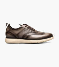 Stacy Adams Edgewood Wingtip Elastic Lace Up Sneakers Taupe 25690-260 image 4