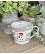 I Love My Cat Porcelain Mug - $30.50 CAD