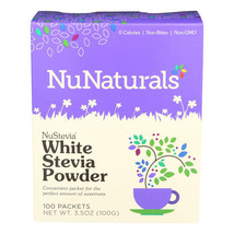 Nunaturals Stevia Powder (1x100PKT ) - $35.99