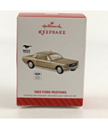 Hallmark Keepsake Christmas Ornament Ford 50 Years 1965 Mustang Car 2014... - $1,209.55 MXN