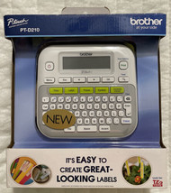 Brother P-Touch PT-D210 Label Maker Electronic Labeling System New In Retail Box - £28.94 GBP