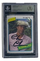 Chevy Chase Signed Slabbed Caddyshack Ty Webb Trading Card BAS - £152.54 GBP