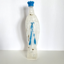 Vintage Our Lady Of LOURDES Large 7.5in Plastic Holy Water Bottle Empty READ - £11.76 GBP