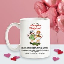 Valentine Romantic Mug Gift For My Amazing Boyfriend - £15.91 GBP