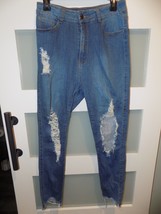 Fashion Nova U Jeans High Waist Stretch Size 13 Women&#39;s - £20.37 GBP
