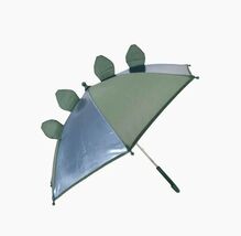 KIDS 3D DINOSAURS UMBRELLA, CAT AND JACK (GREEN / METALIC) - NEW!!! - $8.00