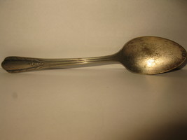 (MX-1) Vintage Silver Plated Spoon - hallmarked -&gt; Genesee silver plate ... - £4.79 GBP