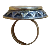 George V copper ring, antique, royal, wonderful accessory - £60.48 GBP