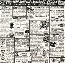 1949 Palley War Militsry Surplus Store WW2 CA Advertisement Vintage Reta... - $27.43 CAD