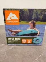 39&quot; Teal River Tube Float Adult NEW Blue Fun Summer Pool Tube Ozark Trail Sealed - £9.37 GBP