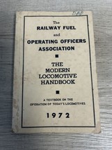Vintage 1972 Railroad Handbook THE MODERN LOCOMOTIVE HANDBOOK operating ... - $13.86