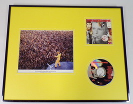 David Bowie Framed 16x20 Changes CD &amp; Photo Display - $79.19