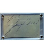 Jerry Carr (d. 2020) Signed Autographed Vintage Signature in Heavy Lucit... - €25,83 EUR Jerry Carr (d. 2020) Signed Autographed Vintage Signature in Heavy Lucit... - €25,83 EUR