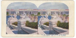 1904 Stereoview Ingersoll General View Across Grand Basin. St. Louis World Fair - £7.49 GBP