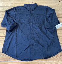 dockers NWT $55 men’s button up shirt size XL black J2 - £14.59 GBP