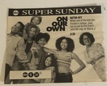 On Our Own Tv Guide Print Ad TPA11 - £4.72 GBP