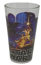 Darth Vader Star Wars Drinking Glass Poster New Hope Episode IV Zak Design - £22.93 GBP