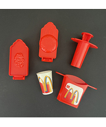 Vintage 2002 McDonalds Play-Doh Red Happy Meal Set - $20.00