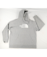 The North Face Hoodie Gray Big Print Logo Pullover Sweatshirt  Mens XLarge - £28.73 GBP