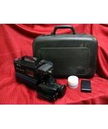 Vintage Sears rca Hitachi VHS Movie Camera w case 934.53745950 AS IS Pro... - $41.69 CAD