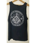 Obey Tank Top Small Black Order Of Independent Artisans Grand Lodge Cotton - $17.99