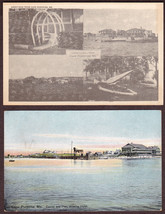 (2) Cape Porpoise, Maine Postcards - Casino and Multi-View - £9.63 GBP