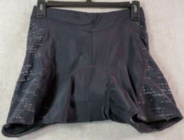 Nice Win Biker Shorts Mens Medium Black Dark Wash Pockets Elastic Waist ... - $14.97