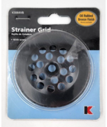 Keeney Tub Strainer Grid Dome Metal Cover with Screw K5064VB Bronze Finish - £5.89 GBP