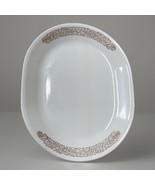 Corelle Woodland Brown Floral Serving Platter 12”x10” ✨ - $650.41 MXN