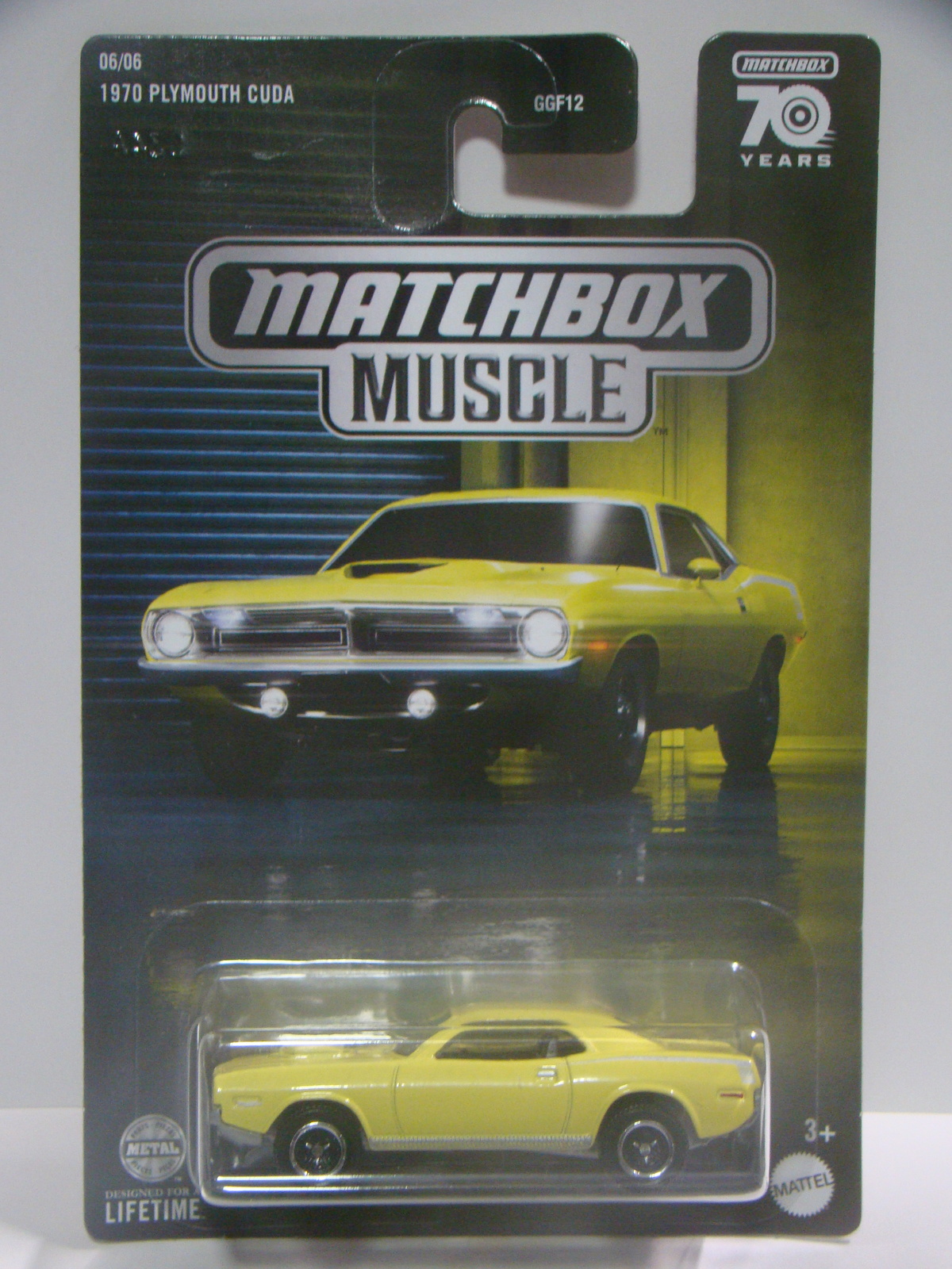 MATCHBOX - MATCHBOX MUSCLE - 1970 PLYMOUTH CUDA - Contemporary Manufacture